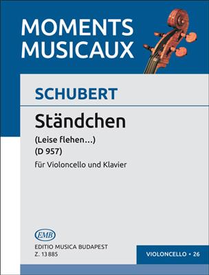 Franz Schubert: Ständchen: Cello mit Begleitung