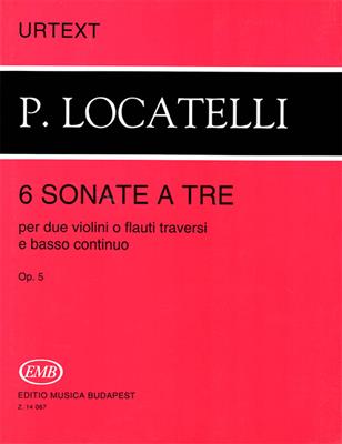 G. Klzala: 6 Sonate a tre per due violini o flauti traversi e: Violine mit Begleitung