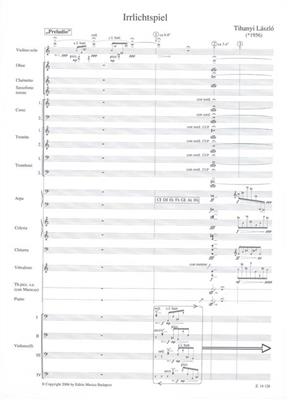 László Tihanyi: Irrlichtspiel für Violine und EnsZle: Orchester mit Solo
