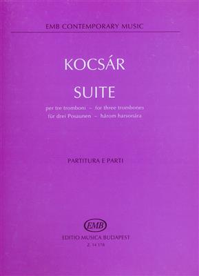 Miklós Kocsár: Suite für drei Posaunen: Posaune Ensemble