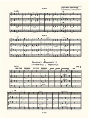 Béla Bartók: The Microcosm of String Ensemble Music 1: (Arr. Andrßs So¾s): Streichensemble