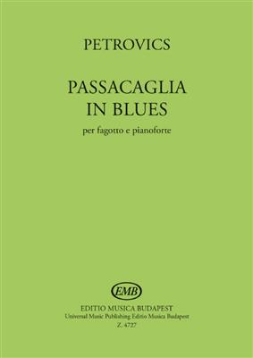 Emil Petrovics: Passacaglia in Blues: Fagott mit Begleitung