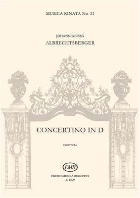 Johann Georg Albrechtsberger: Concertino in D (1769) MR 21 per trombula (flauto): Orchester mit Solo