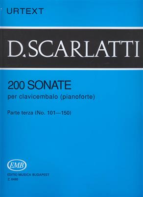 Domenico Scarlatti: 200 Sonate per clavicembalo (pianoforte) 3: Klavier Solo