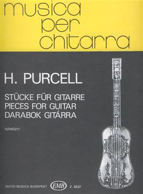 Henry Purcell: Stücke für Gitarre: Gitarre Solo
