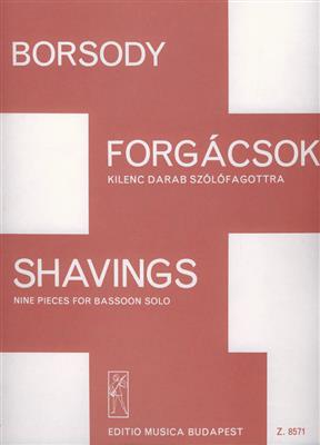 László Borsody: Shavings für Fagott solo: Fagott Solo