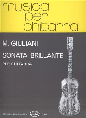 Mauro Giuliani: Sonata brillante: Gitarre Solo