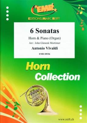 Antonio Vivaldi: 6 Sonatas: (Arr. John Glenesk Mortimer): Horn mit Begleitung