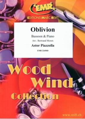 Astor Piazzolla: Oblivion: (Arr. Bertrand Moren): Fagott mit Begleitung