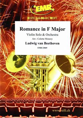 Ludwig van Beethoven: Romance in F Major: (Arr. Colette Mourey): Orchester mit Solo