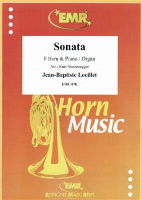 Jean-Baptiste Loeillet: Sonata: (Arr. Kurt Sturzenegger): Horn mit Begleitung