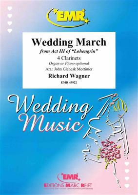 Richard Wagner: Wedding March: (Arr. John Glenesk Mortimer): Klarinette Ensemble