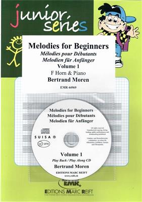 Bertrand Moren: Melodies For Beginners - Volume 1: Horn mit Begleitung