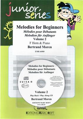 Bertrand Moren: Melodies For Beginners - Volume 2: Horn mit Begleitung