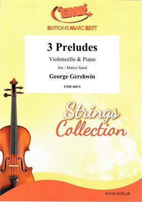 George Gershwin: 3 Preludes: (Arr. Marco Santi): Klavier vierhändig