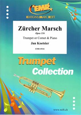 Jan Koetsier: Zürcher Marsch: Trompete mit Begleitung