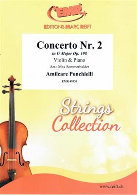 Amilcare Ponchielli: Concerto Nr. 2: (Arr. Max Sommerhalder): Violine mit Begleitung
