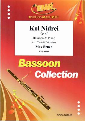 Max Bruch: Kol Nidrei Op. 47: (Arr. Timofei Dokshitser): Fagott mit Begleitung