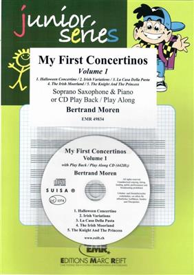Bertrand Moren: My First Concertinos Volume 1: Sopransaxophon mit Begleitung