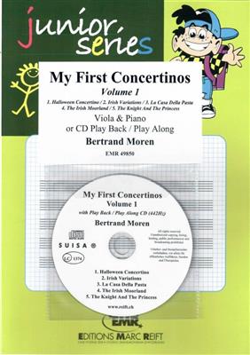 Bertrand Moren: My First Concertinos Volume 1: Viola mit Begleitung