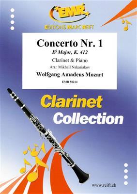 Wolfgang Amadeus Mozart: Concerto No. 1: (Arr. Mikhail Nakariakov): Klarinette mit Begleitung