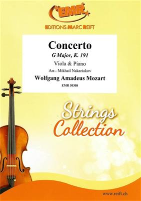 Wolfgang Amadeus Mozart: Concerto: (Arr. Mikhail Nakariakov): Viola mit Begleitung