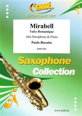 Paolo Baratto: Mirabell: Altsaxophon mit Begleitung