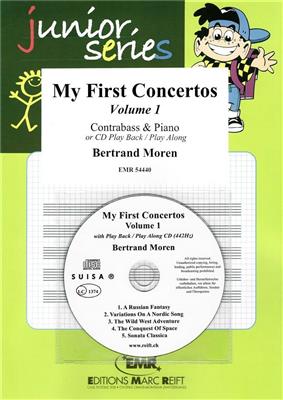 Bertrand Moren: My First Concertos Volume 1: Kontrabass mit Begleitung