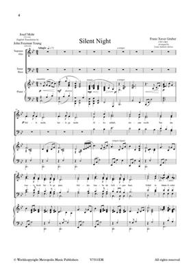 Louis Anthony DeLise: Silent Night: Gemischter Chor mit Klavier/Orgel