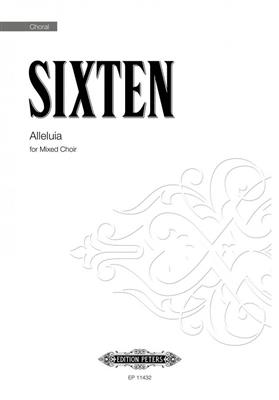 Fredrik Sixten: Alleluia for mixed choir: Gemischter Chor mit Begleitung