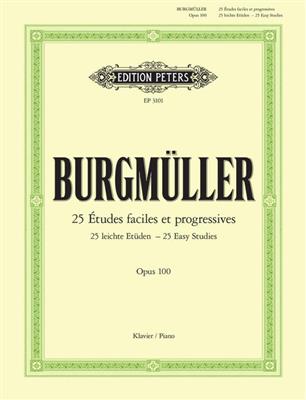 Friedrich Burgmüller: 25 Leichte Etuden - Easy Studies Opus 100: Klavier Solo
