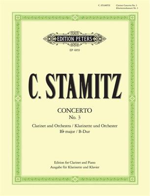 Carl Stamitz: Klarinettenkonzert Nr.3 - Clarinet Concerto no. 3: Klarinette mit Begleitung