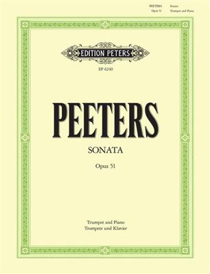 Flor Peeters: Sonata in B flat Op.51: Trompete mit Begleitung