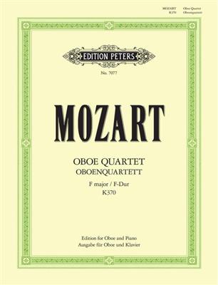 Wolfgang Amadeus Mozart: Oboe Quartet in F K.370: Oboe mit Begleitung