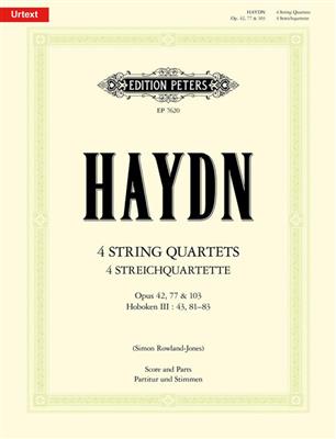 Franz Joseph Haydn: The 6 String Quartets Op.77 & Op.103: Streichquartett