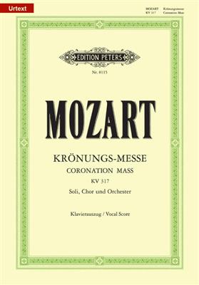Wolfgang Amadeus Mozart: Missa C-Dur Krönungsmesse KV 317: Gemischter Chor mit Begleitung