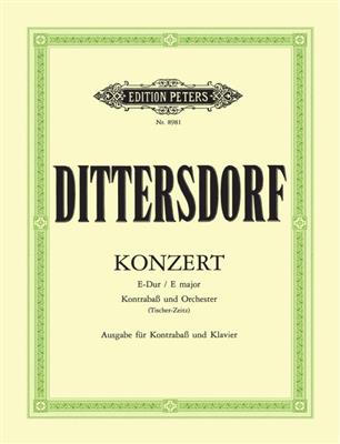 Carl Ditters von Dittersdorf: Concerto in E major: Kontrabass mit Begleitung