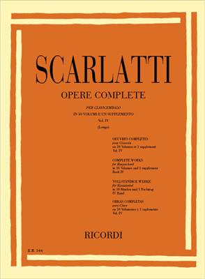 Domenico Scarlatti: Opere Complete Per Clavicembalo Vol. IV: Cembalo