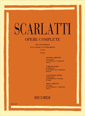 Domenico Scarlatti: Opere Complete Per Clavicembalo Vol. IX: Cembalo