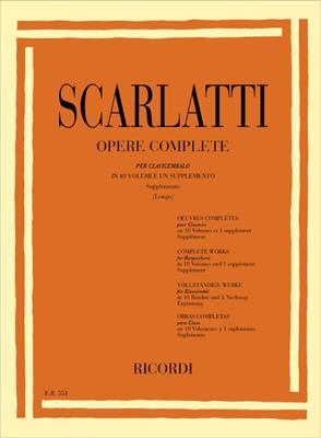 Domenico Scarlatti: Opere Complete Per Clavicembalo Vol. XI: Cembalo