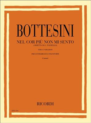 Giovanni Bottesini: Nel Cor Piu Non Mi Sento (Arietta Di G. Paisiello): Kontrabass mit Begleitung