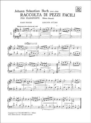 Johann Sebastian Bach: Il Mio Primo Bach - Fascicolo I: Klavier Solo
