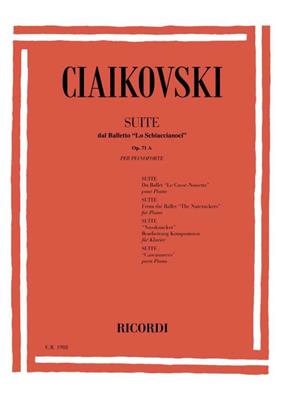 Pyotr Ilyich Tchaikovsky: Lo Schiaccianoci Suite Dal Balletto Op 71A N.1-8: Klavier Solo