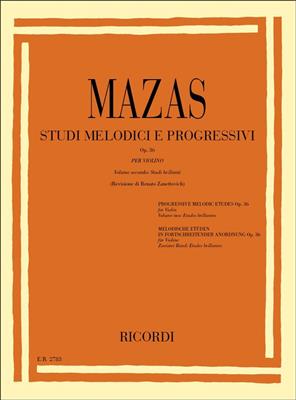 Studi Melodici E Progressivi Op. 36