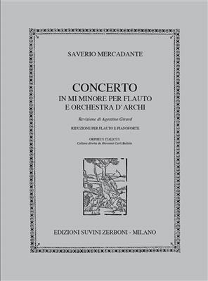 Saverio Mercadante: Concerto E-minor (with Rondo Russo) : Flöte mit Begleitung