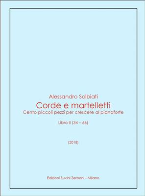 Alessandro Solbiati: Corde e martelletti: Klavier Solo