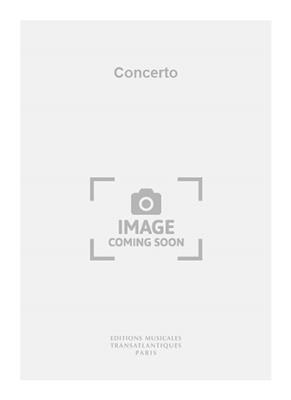 Marc Vaubourgoin: Concerto: Fagott mit Begleitung