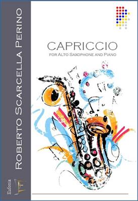 Scarcella: Capriccio per sax alto e pianoforte: Saxophon