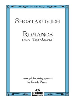 Dimitri Shostakovich: Romance: (Arr. Donald Fraser): Streichquartett