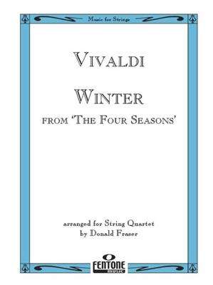 Antonio Vivaldi: Winter from 'The Four Seasons': (Arr. Donald Fraser): Streichquartett